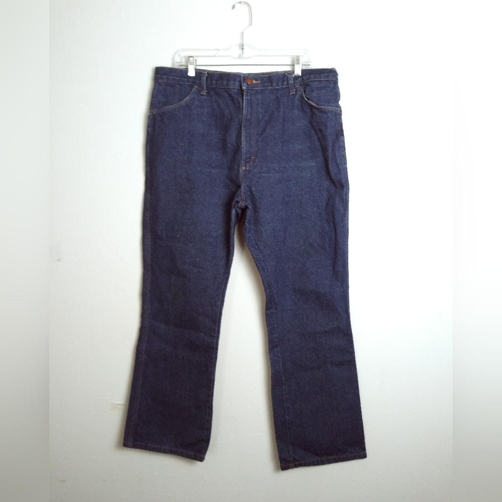 Rustler Men's Jeans Pant Size 40X30 Dark Wash Casual Work Wear